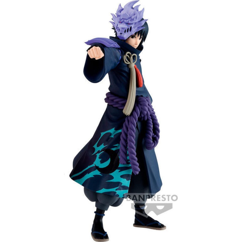 Banpresto 20Th Anniversary Costume: Naruto Shippuden - Uchiha Sasuke Statue (16cm) (88197)