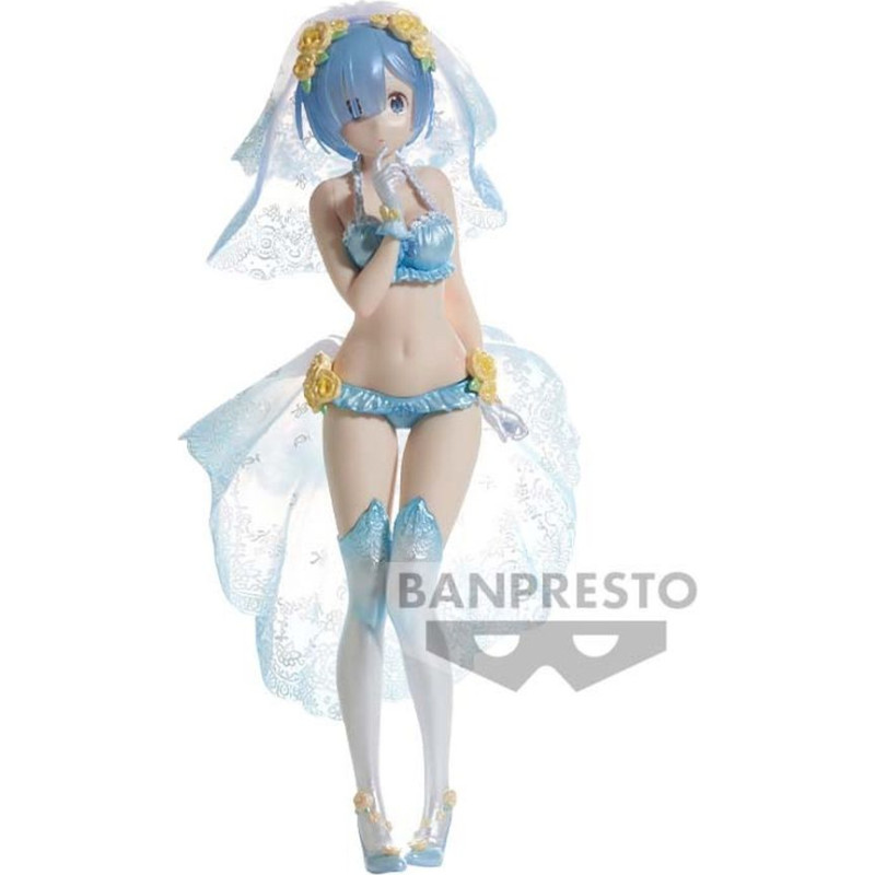 Banpresto Chronicle EXQ: Re:Zero Starting Life In Another World - Ram Statue (22cm) (18223)