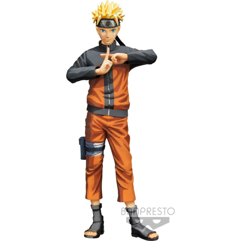 Banpresto Grandista Nero Manga Dimensions : Naruto Shippuden - Uzumaki Naruto Statue (15cm) (18406)