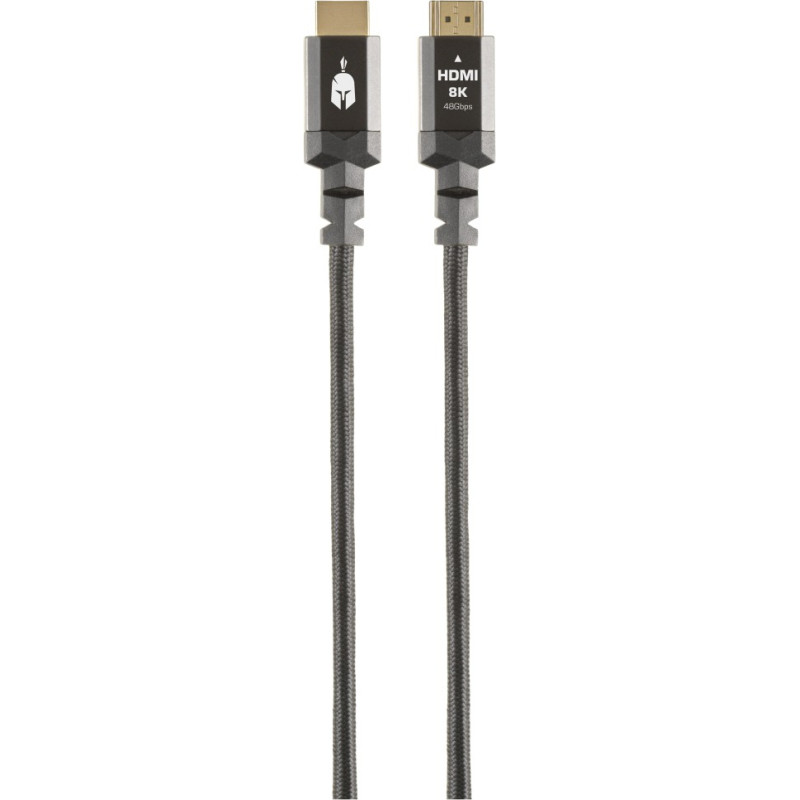 Enarxis Dynamic Media Spartan Gear - HDMI 2.1 Cable (length: 1,5m - Aluminum with gold plated plugs)