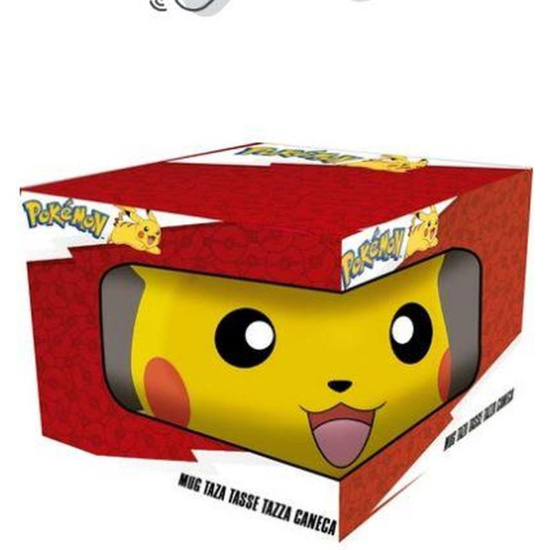 Stor : Pokemon - Pikachu 3D Mug In Gift Box (500ml) (44674)