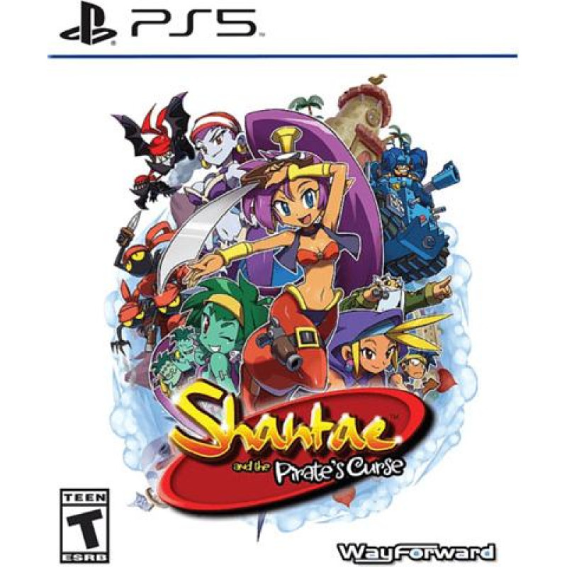 PS5 Shantae the Pirates Curse Playstation 5 video spēle US Limited Run