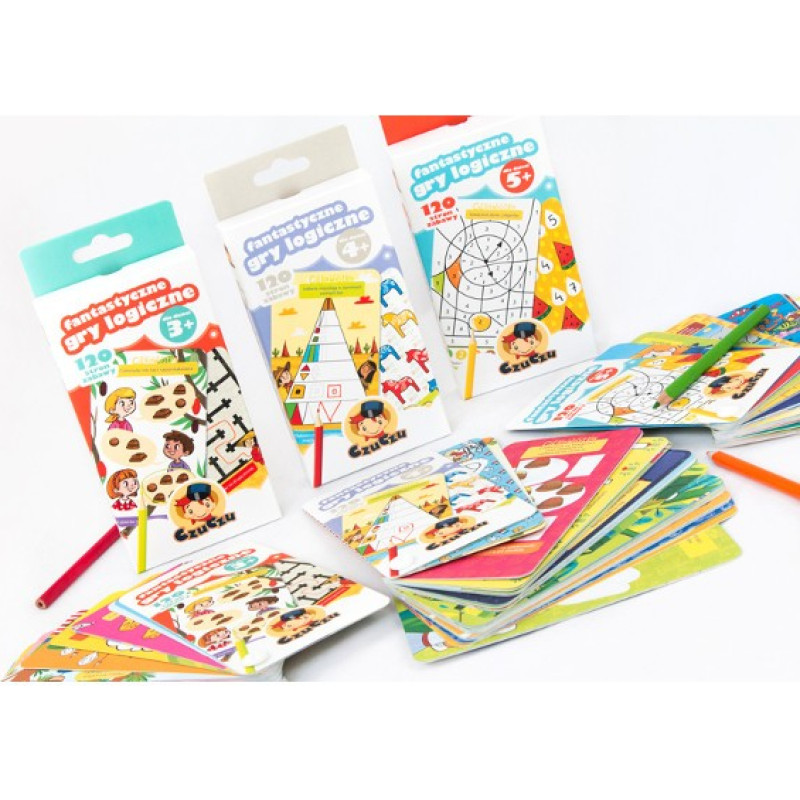 Czuczu Fantastyczne gry logiczne 5+