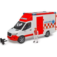 Bruder Pojazd mercedes-benz sprinter ambulans z figurką i modułem