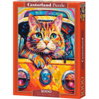 Castor Puzzle 1000 elementów cat bus travel