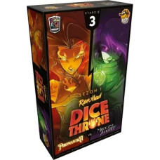 Lucky Duck Games Gra dice throne starcie 3 piromantka vs. mroczny złodziej