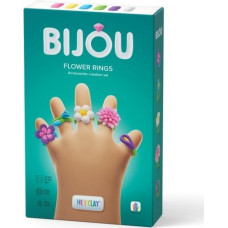 Tm Toys Masa plastyczna hey clay bijou flower rings