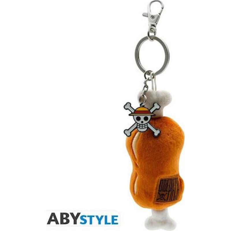 Abysse One Piece - Meat on a Bone Plush Keychain (ABYKEY592)