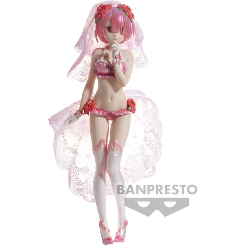 Banpresto Chronicle EXQ: Re:Zero Starting Life In Another World - Ram Statue (22cm) (18224)