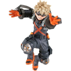 Banpresto My Hero Academia The Movie World Heroes’ Mission: The Amazing Heroes - Katsuki Bakugo Statue (15cm) (17963)