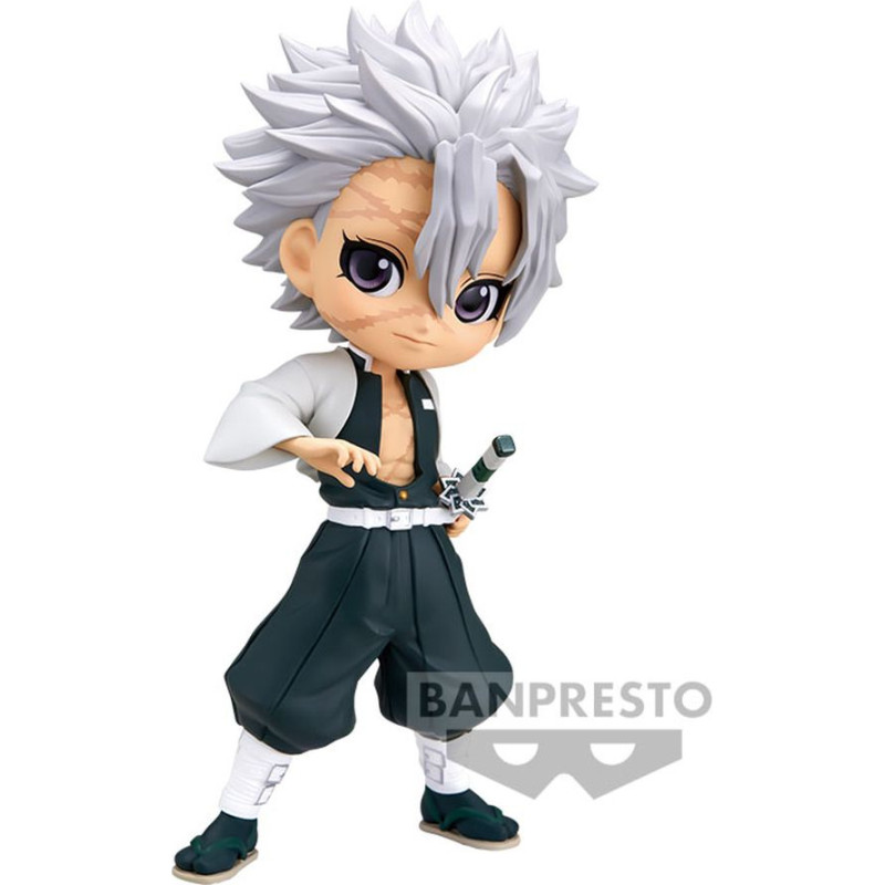 Banpresto Q Posket: Demon Slayer Kimetsu No Yaiba - Sanemi Shinazugawa (Ver.A) Figure (14cm) (19153)