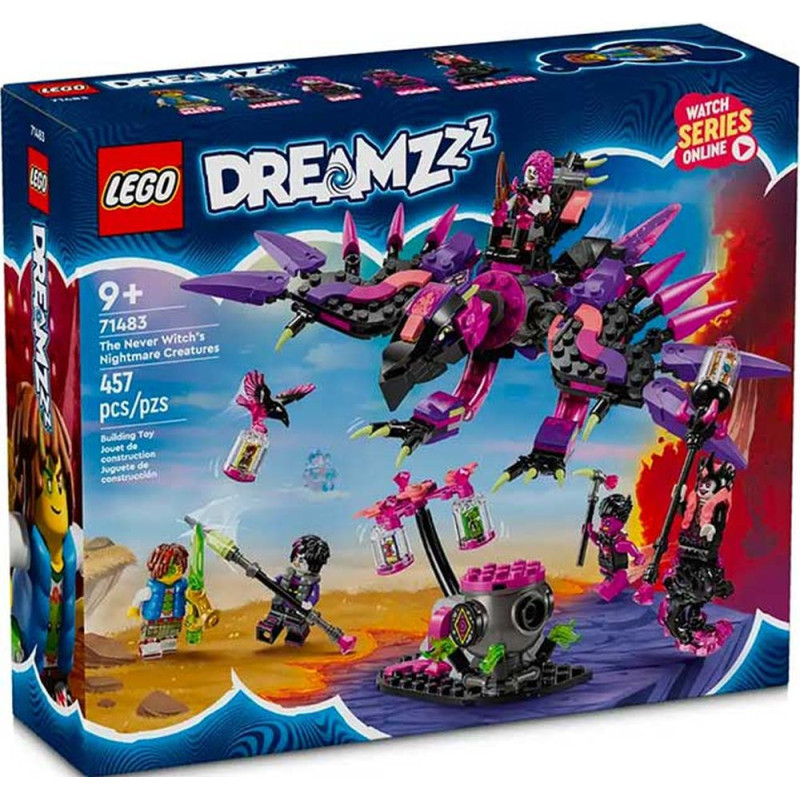 Lego ® DREAMZzz™: The Never Witch’s Nightmare Creatures (71483)