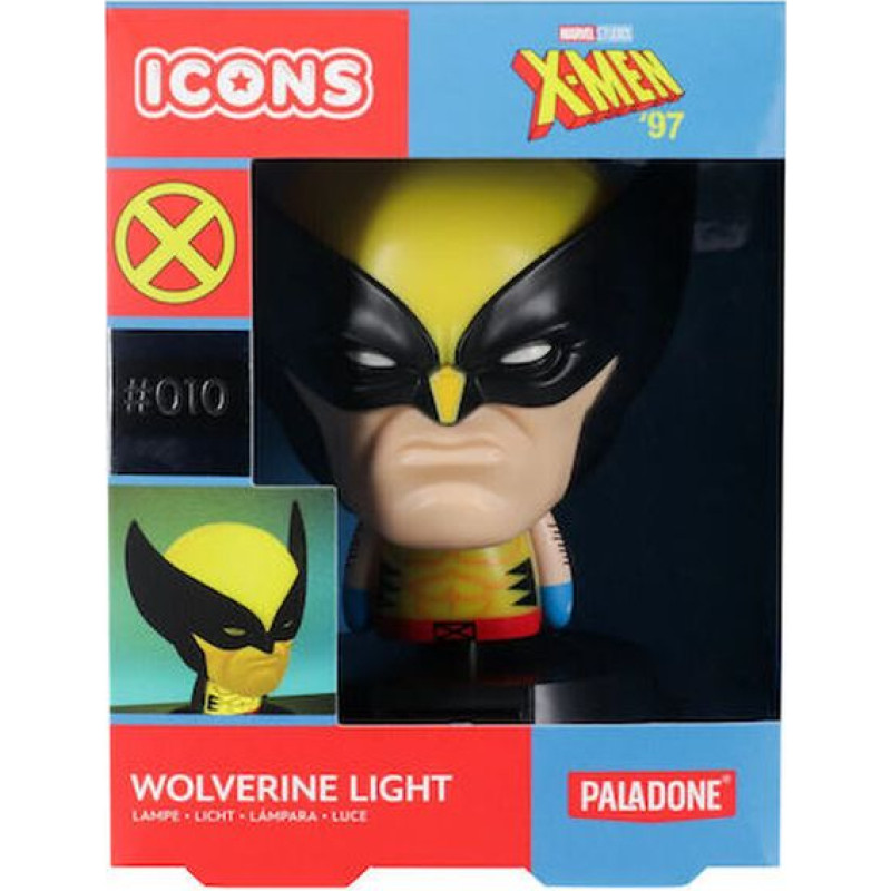 Paladone Products Paladone Icons: Marvel X-Men 97 - Wolverine Light (PP12743XM)