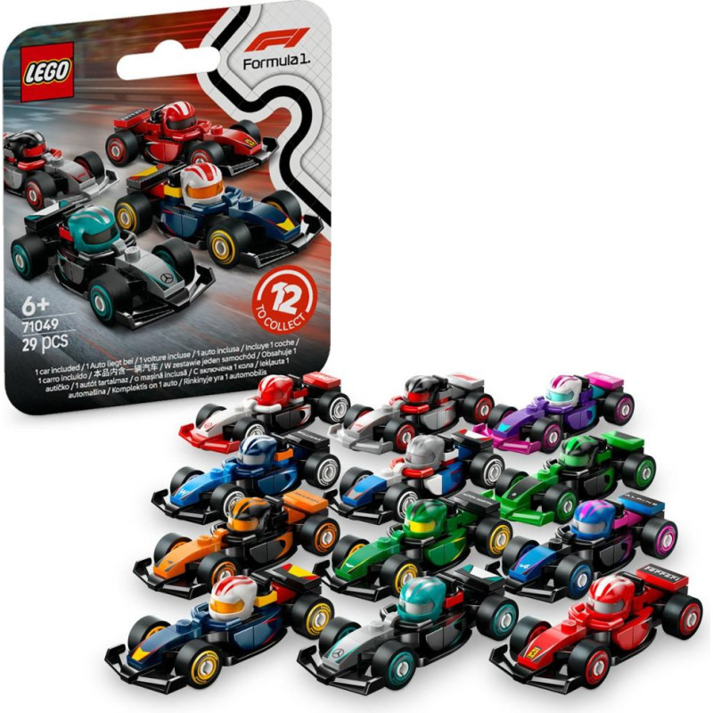 Lego ® Lego Minifigures: F1® Collectible Race Cars (71049)