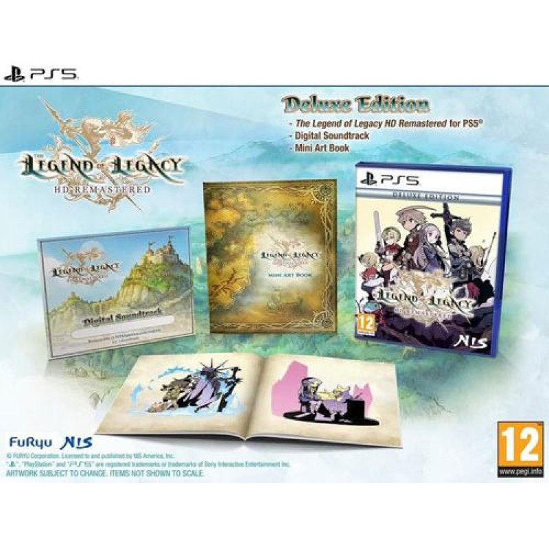 PS5 Legend of Legacy Remastered Deluxe Edition Playstation 5 video spēle