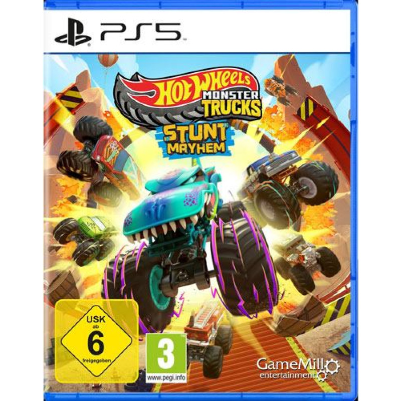 PS5 Hot Wheels Monster Trucks Stunt Mayhem Playstation 5 video spēle
