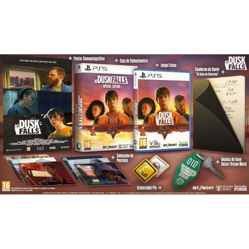 PS5 As Dusk Falls Special Edition Playstation 5 video spēle