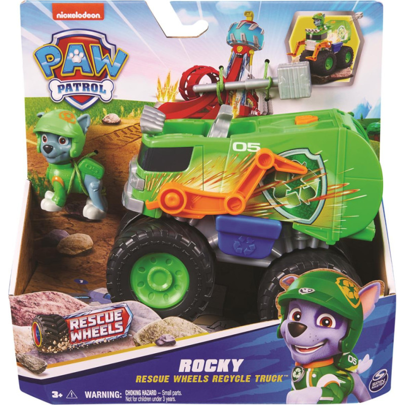 Spin Master Paw Patrol: Rescue Wheels - Rocky Recycle Truck (20145823)