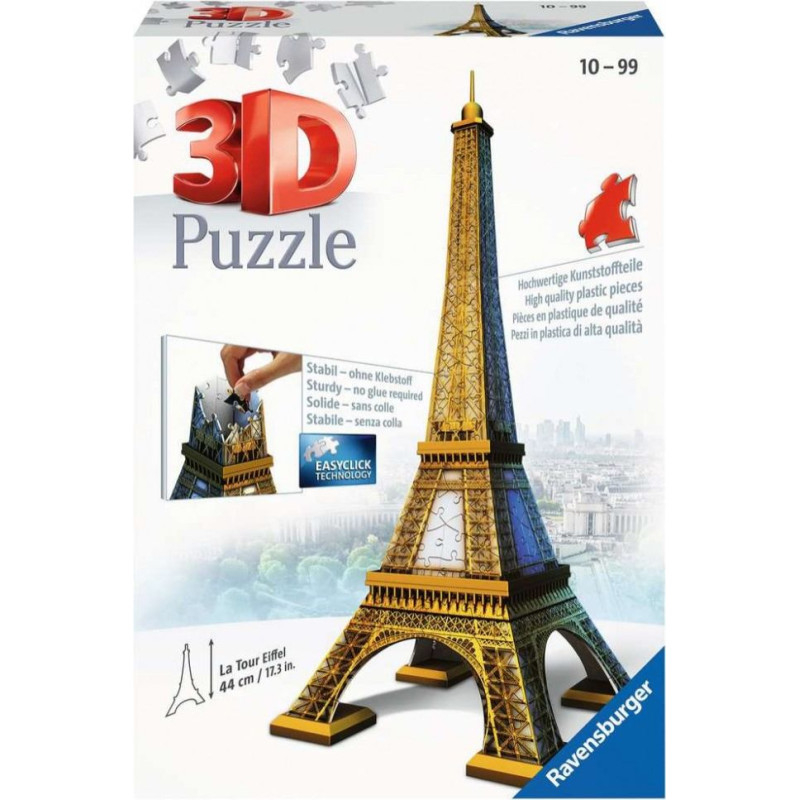 Ravensburger Polska Puzzle 216 elementów 3d wieża eiffla
