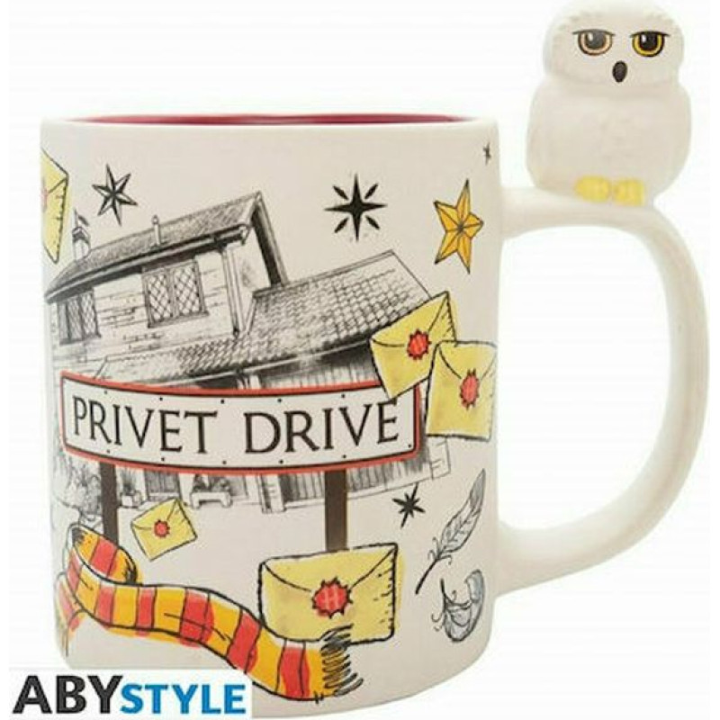 Abysse Harry Potter - Hedwig  Privet Drive 3D Handle Mug (ABYMUG918)