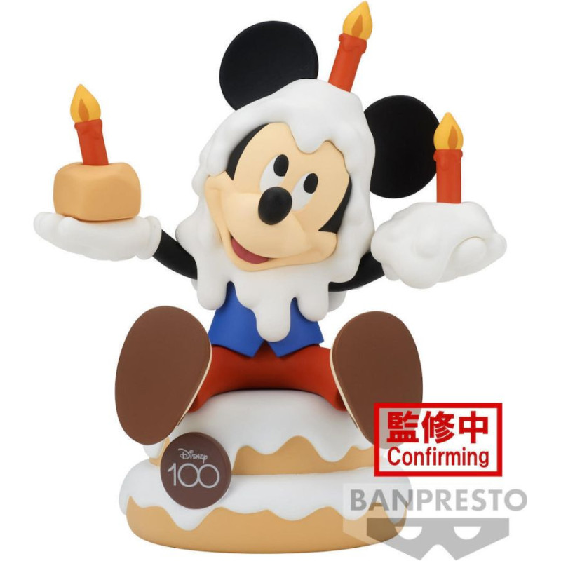 Banpresto Sofubi Disney Characters: Disney 100th - Mickey Mouse Figure (11cm) (88609)