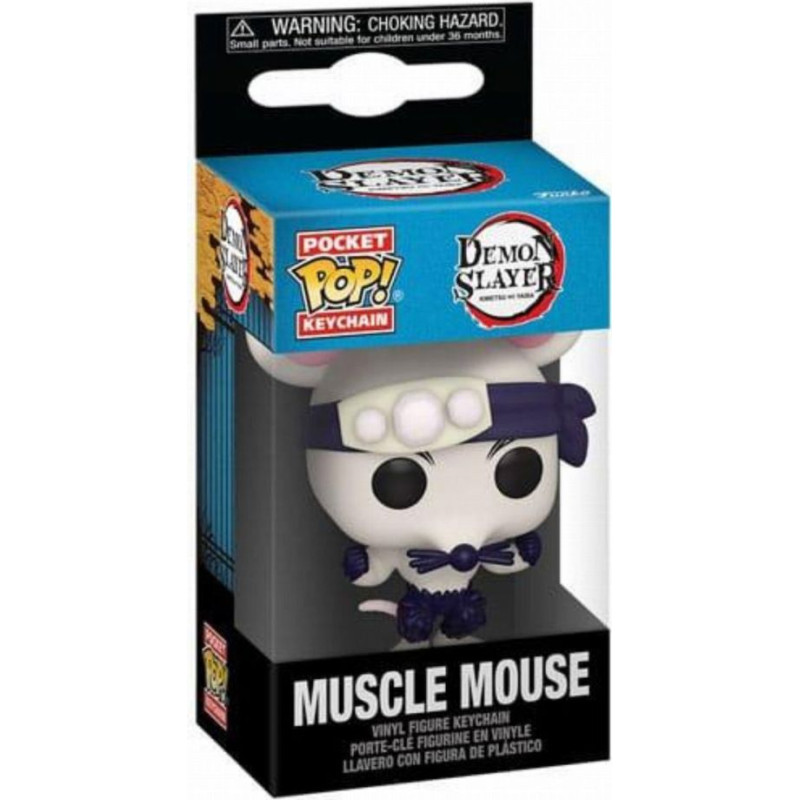 Funko Pocket Pop!: Demon Slayer - Muscle Mouse Vinyl Figure Keychain