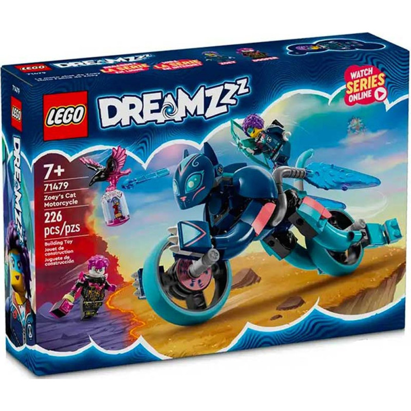 Lego ® DREAMZzz™: Zoey’s Cat Motorcycle (71479)