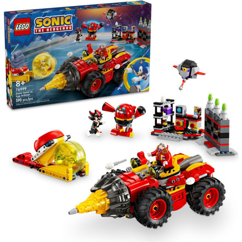 Lego ® Sonic the Hedgehog™: Super Sonic vs. Egg Drillster (76999)