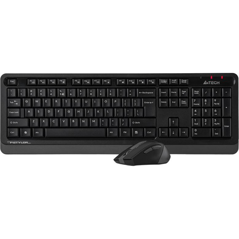 A4Tech 47478 FStyler 2,4G FG1035 RF Nano Grey Set