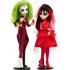 Mattel Monster High: Skullector Beetlejuice Wedding Doll Betelgeuse and Lydia Deetz 2-Pack (HYV96)