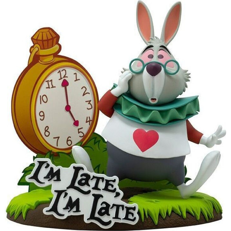 Abysse Disney: Alice in Wonderland - White Rabbitt Statue #26 (10cm) (ABYFIG043)