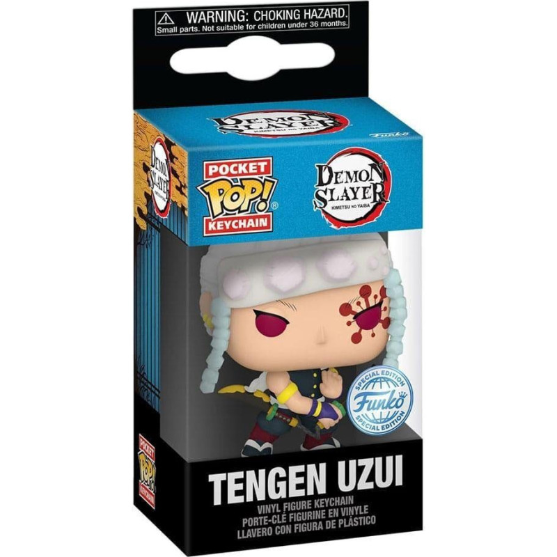 Funko Pocket Pop!: Demon Slayer - Tengen Uzui Vinyl Figure Keychain