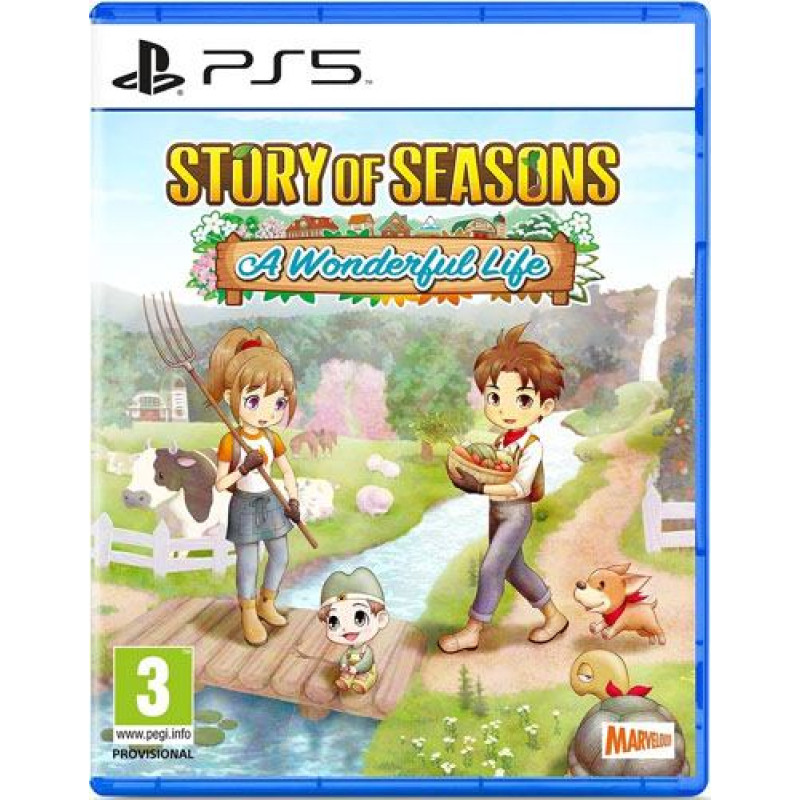 PS5 Story of Seasons A Wonderful Life Playstation 5 video spēle