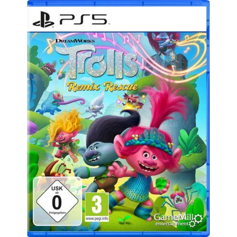 PS5 Trolls Remix Rescue Playstation 5 video spēle