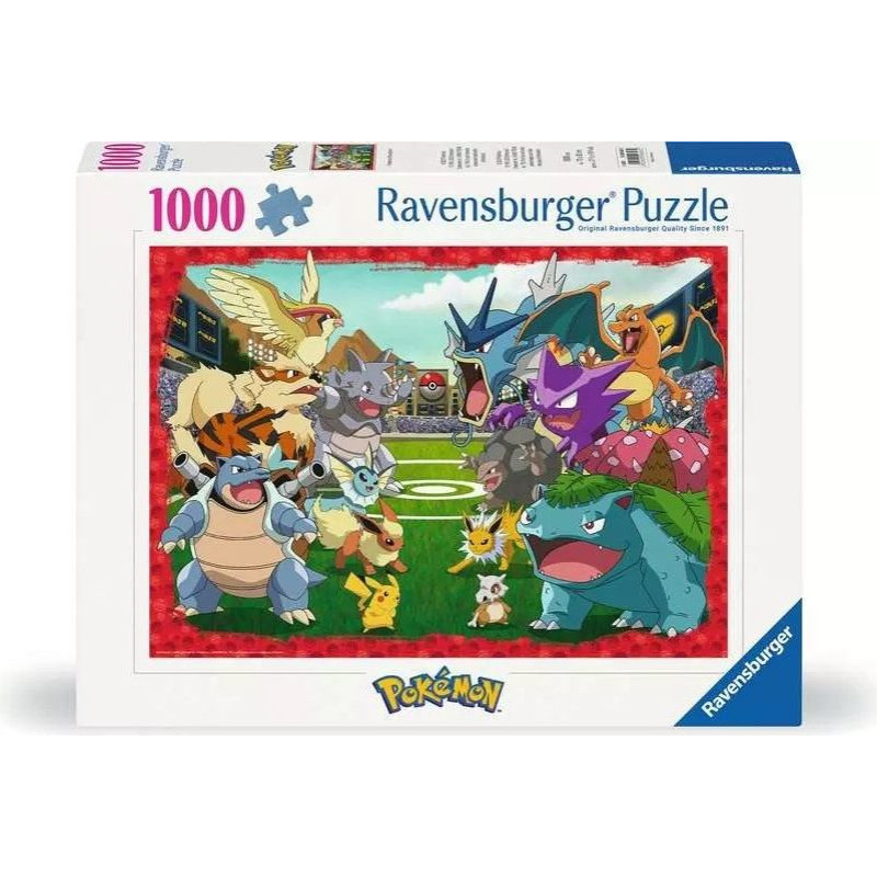 Ravensburger Polska Puzzle 1000 elementów pokemon ostateczna rozgrywka