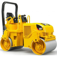 Bruder Pojazd sprzężony walec wibracyjny cat