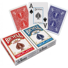 Bicycle Karty prestige 100% plastic rider back