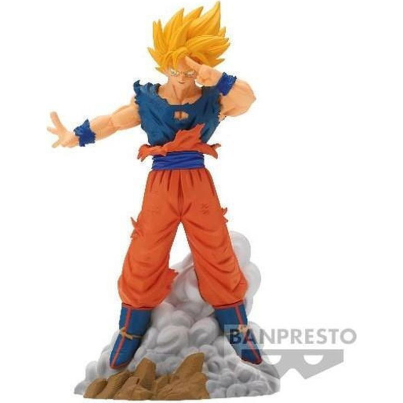 Banpresto History Box: Dragon Ball Z V.9 - Super Saiyan Son Goku Statue (12cm) (88698)