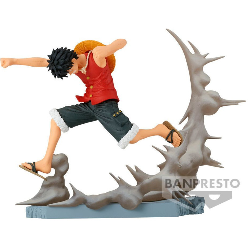 Banpresto Senkozekkei: One Piece - Monkey.D.Luffy Statue (8cm) (89112)