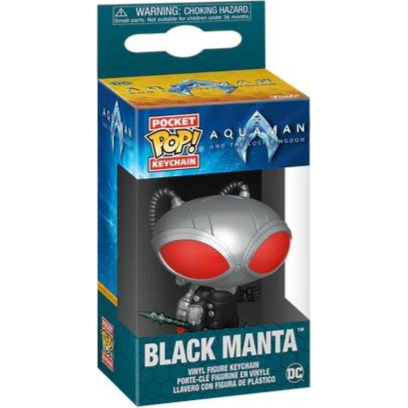 Funko Pocket Pop! DC: Aquaman and the Lost Kingdom - Black Manta Vinyl Figure Keychain