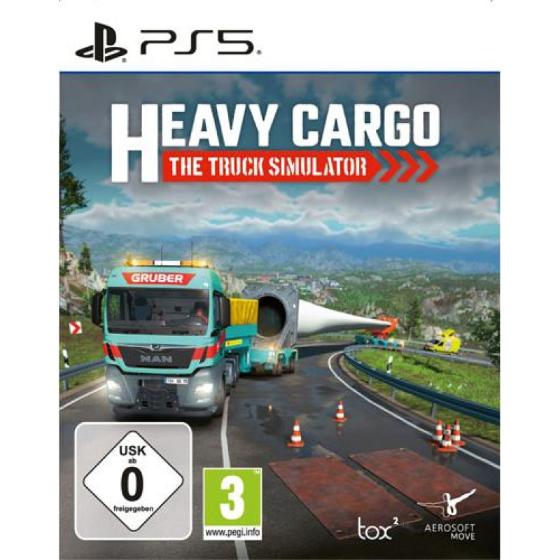 PS5 Heavy Cargo The Truck Simulator Playstation 5 video spēle