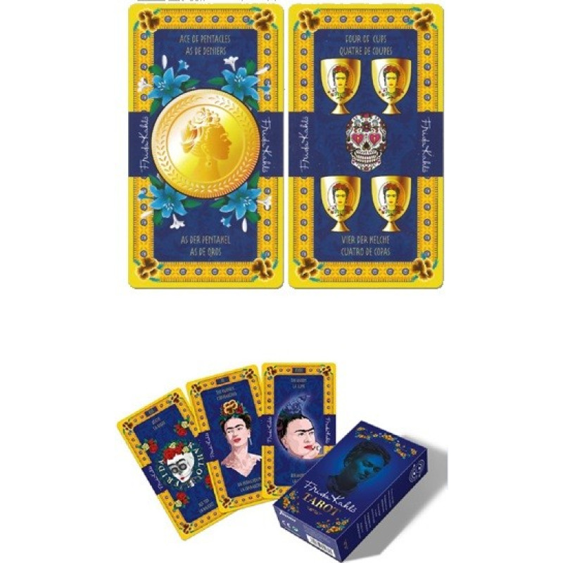 Bicycle Karty tarot frida kahlo