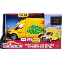 Majorette Pojazd majorette g.s. mercedes-benz dhl 12 cm