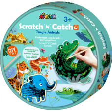 Mg Dystrybucja Wydrapywanki - zwierzęta z dżungli