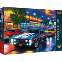 Trefl Puzzle 1000 elementów nocna przejażdżka samochody