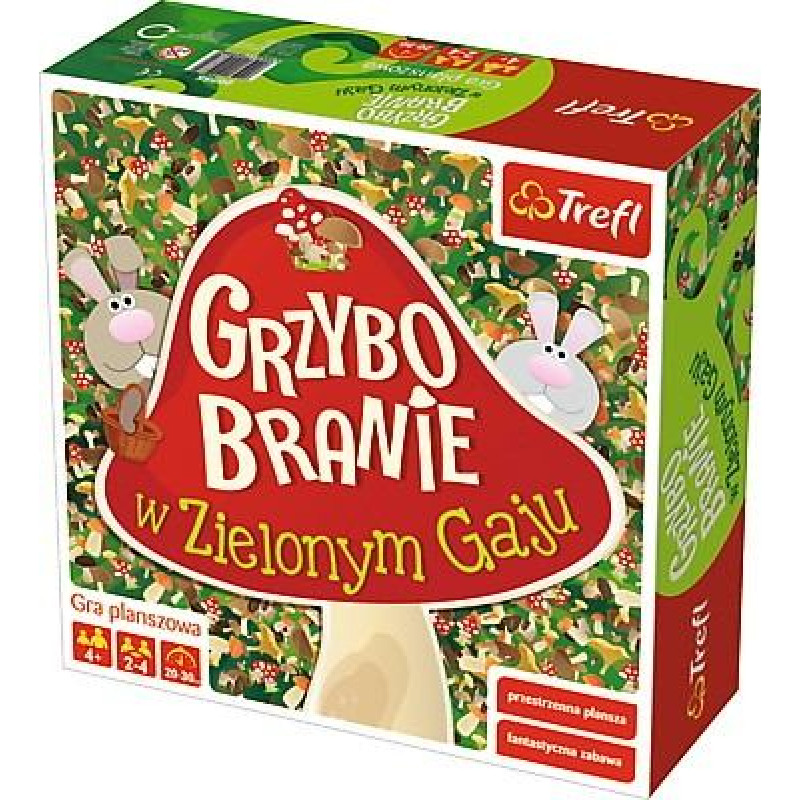 Trefl Gra grzybobranie w zielonym gaju