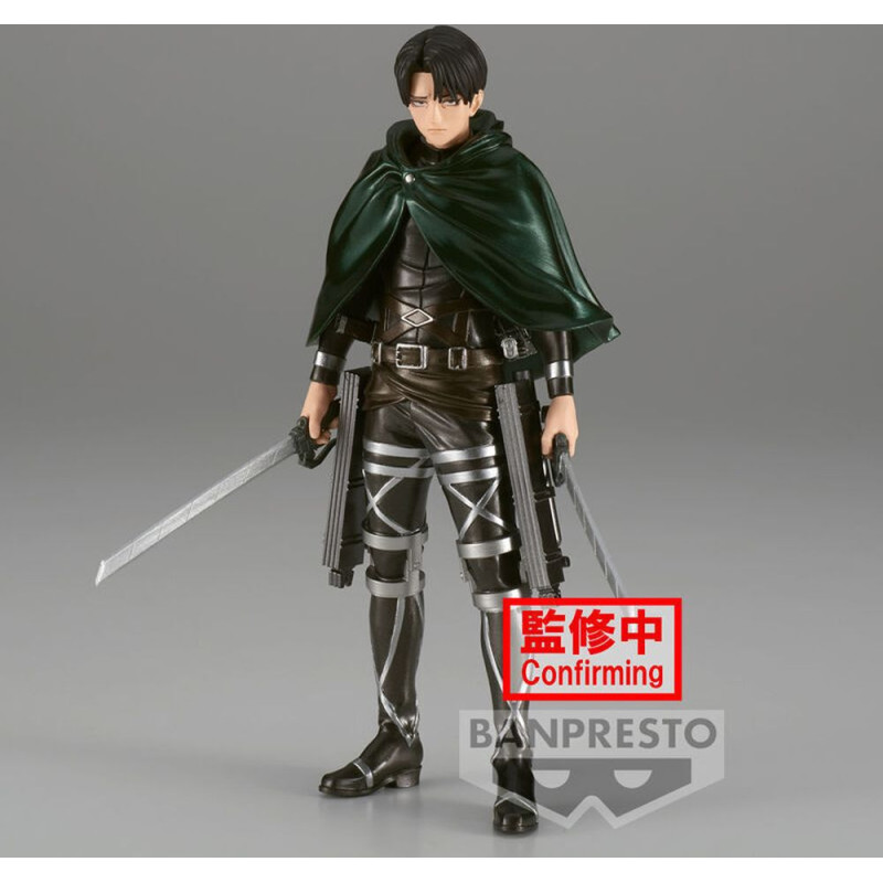 Banpresto Attack On Titan The Final Season - Levi Statue (16cm) (88768)