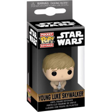 Funko Pocket Pop!: Disney Star Wars Obi-Wan Kenobi - Young Luke Skywalker Bobble-Head Vinyl Figure Keychain