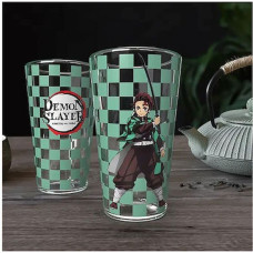 Paladone Products Paladone: Demon Slayer - Kimetsu No Yaiba - Glass (450ml) (PP10189DE)