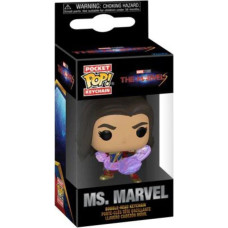 Funko Pocket Pop!: The Marvels - Ms. Marvel Bobble-Head Vinyl Figure Keychain